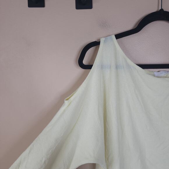 Six Fifty Take My Hand Long Sleeve Knit Top in Yellow Size S - Picture 5 of 10